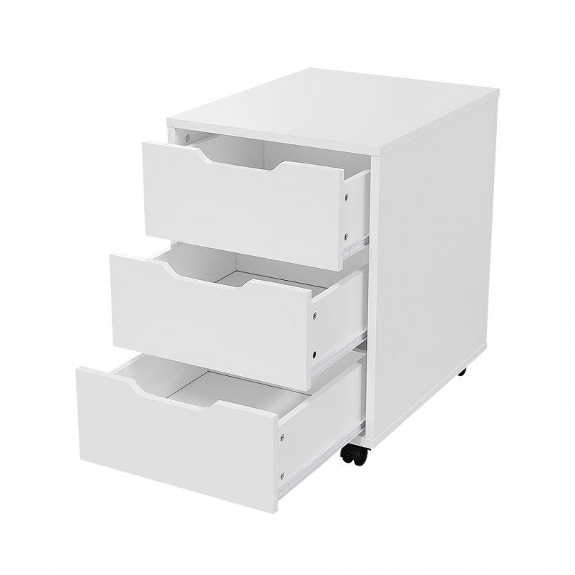 Swirlly File Storage Cabinet with Wheels