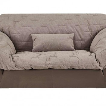Panana Fabric 2 Seat Sofa Cher with Cushion JSJ