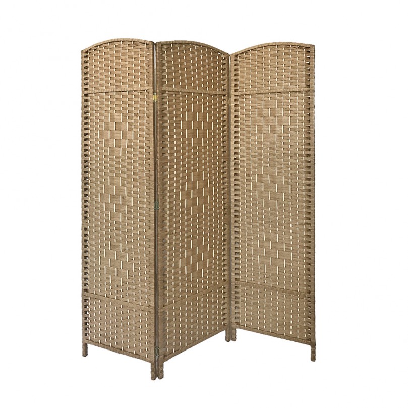 3-Panel Wicker Room Divider 3-Panel Wicker Room Divider