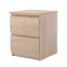 2 Drawer Wooden Bedroom Bedside Cabinet No Handle Storage Nightstand Side Table End Side Table Sofa Bed Side Storage Stand Cabinet for Bedroom 2 Drawer Wooden Bedroom Bedside Cabinet No Handle Storage Nightstand Side Table End Side Table Sofa Bed Side Storage Stand Cabinet for Bedroom - Custom Alt by Opencart SEO Pack PRO
