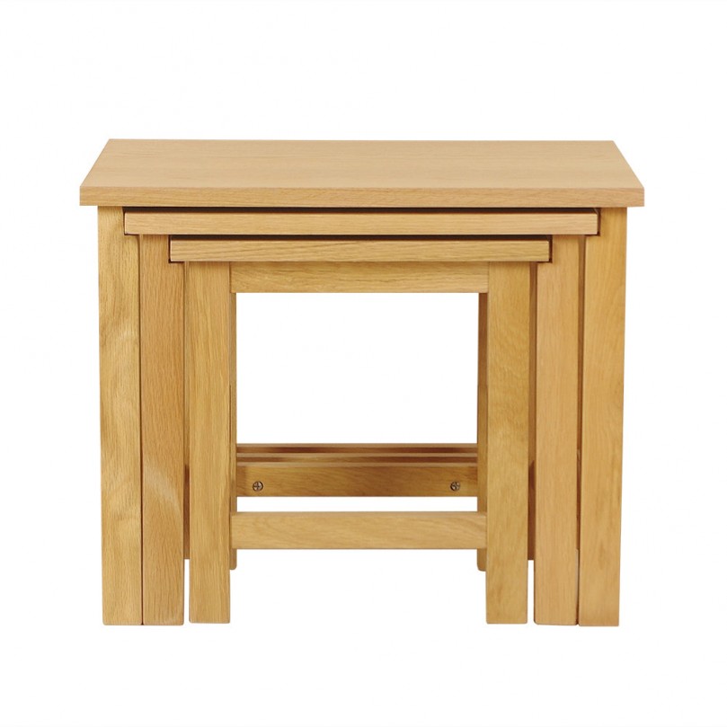 Grappo Oak Nesting Table Grappo Oak Nesting Table