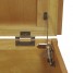 Oak Wooden Blanket Box Light Solid Wood Ottoman Chest Toy Storage Trunk W 90 x D 45 x H 45cm Oak Wooden Blanket Box Light Solid Wood Ottoman Chest Toy Storage Trunk W 90 x D 45 x H 45cm