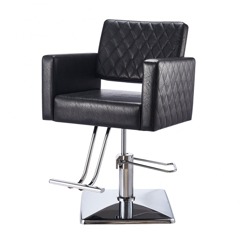 Barber Chair Hydraulic Pump PU Leather Barber Salon Chair With Pedal Square Chassis For Barber Shop, Salon Furniture Barber Chair Hydraulic Pump PU Leather Barber Salon Chair With Pedal Square Chassis For Barber Shop, Salon Furniture - Custom Alt by Opencart SEO Pack PRO