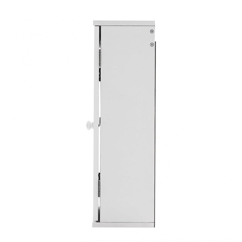 White Bathroom Wall Cabinet Single Door - Custom Alt by Opencart SEO Pack PRO