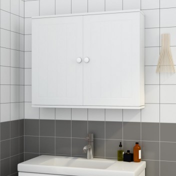 White Bathroom Wall Cabinet Single Door