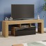 52inch TV Stand Cabinets With Two Glass Shelves One Drawer Storage Sideboard - Custom Alt by Opencart SEO Pack PRO