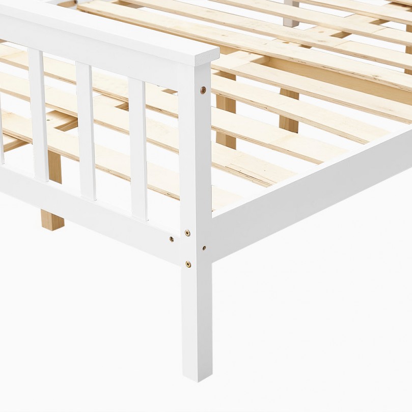 BluMoon 4ft6 Wood Bed Frame