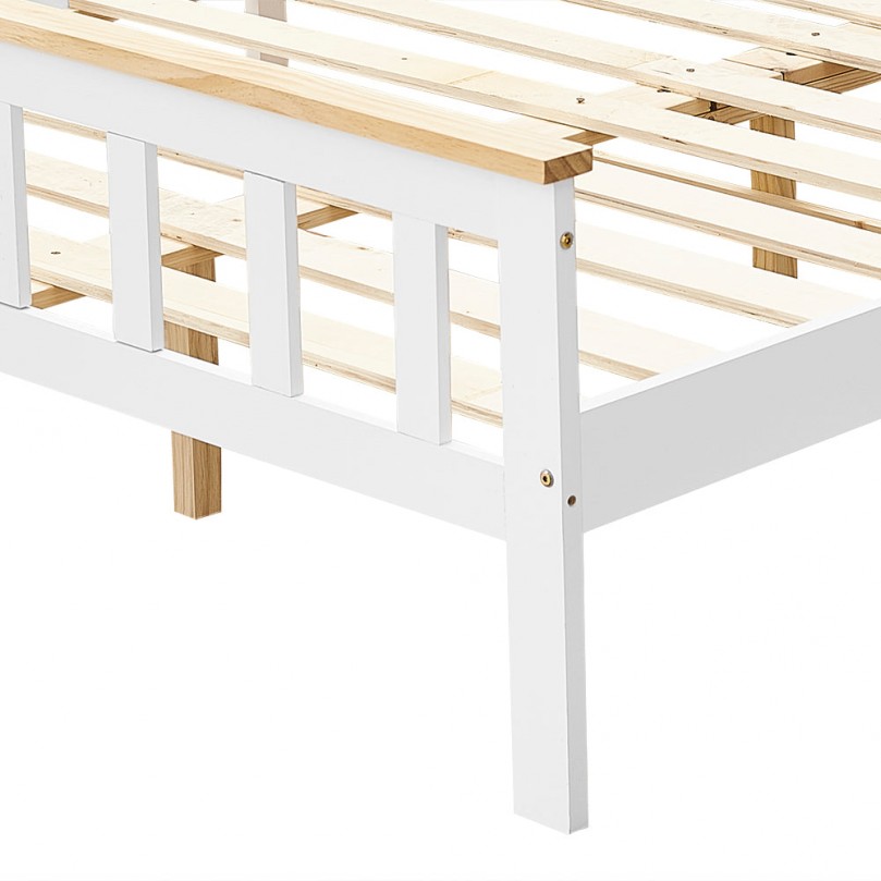 Gozzip 4ft6 Wood Bed Frame - Custom Alt by Opencart SEO Pack PRO