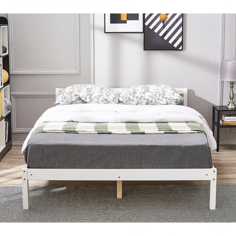 Quizmu 3ft/4ft6 Wood Bed Frame Quizmu 3ft/4ft6 Wood Bed Frame