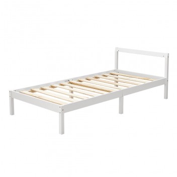 Quizmu 3ft/4ft6 Wood Bed Frame