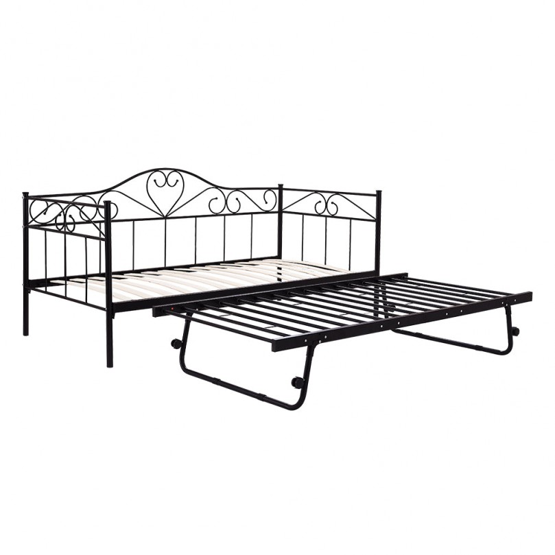 Nest Vesting Metal Double Daybed with Trundle - Custom Alt by Opencart SEO Pack PRO