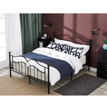 Waves 4ft6 Double Metal Bed Frame