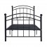 Hester 3ft Black Single Metal Bed Frame