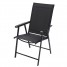 Set of 4 Folding Chair Portable Deck Picnic Chairs Steel Frame Garden Seats Foldable Dining Chairs Furniture Outdoor Patio Camping Poolside