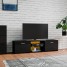 Panana 1600mm TV Stand Unit Cabinet Stand Two Doors Sideboard RGB LED Lighted for TVs 22inch to 65inch