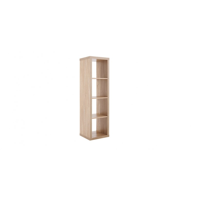4-Tier White Bookcase Wooden 4-Tier White Bookcase Wooden - Custom Alt by Opencart SEO Pack PRO