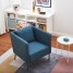 Shirley Tub Chair, Fabric/Faux Leather - Custom Alt by Opencart SEO Pack PRO