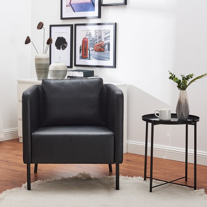 Shirley Tub Chair, Fabric/Faux Leather Shirley Tub Chair, Fabric/Faux Leather - Custom Alt by Opencart SEO Pack PRO
