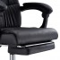 Faux Leather Modern Office Chair with Footrest Faux Leather Modern Office Chair with Footrest