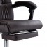 Faux Leather Modern Office Chair with Footrest Faux Leather Modern Office Chair with Footrest