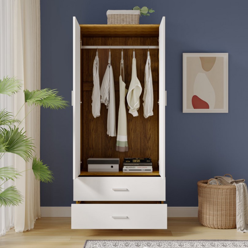 Wooden drawers online for clothes