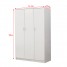 Wood Wardrobe 3 Door with Storage Shelves - Custom Alt by Opencart SEO Pack PRO
