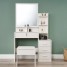 Agatha Table Set with Drawers and Stool Agatha Table Set with Drawers and Stool