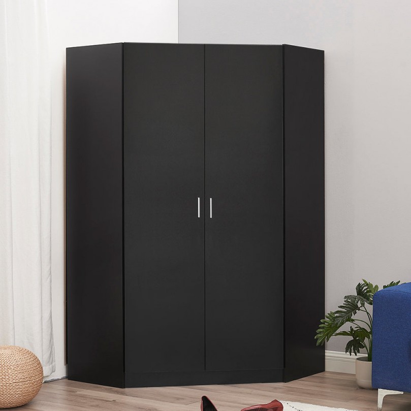 Modern Corner Wardrobe with Shelves Modern Corner Wardrobe with Shelves - Custom Alt by Opencart SEO Pack PRO