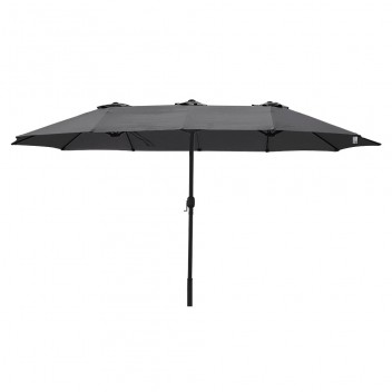 Garden Parasol Double-Sided Sun Umbrella Patio Shelter Canopy Shade Outdoor NO BASE