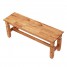 Natural Mexican Solid Pine Bench with Wax Finish - Custom Alt by Opencart SEO Pack PRO