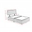 Double Bed Frame Divan Bed, Black Linen Fabric Storage Bed Base with Headboard and Drawers 4FT6 Double Bed Double Bed Frame Divan Bed, Black Linen Fabric Storage Bed Base with Headboard and Drawers 4FT6 Double Bed - Custom Alt by Opencart SEO Pack PRO