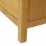 Solid Oak Telephone Table Solid Wood Small Hall Side Console Storage