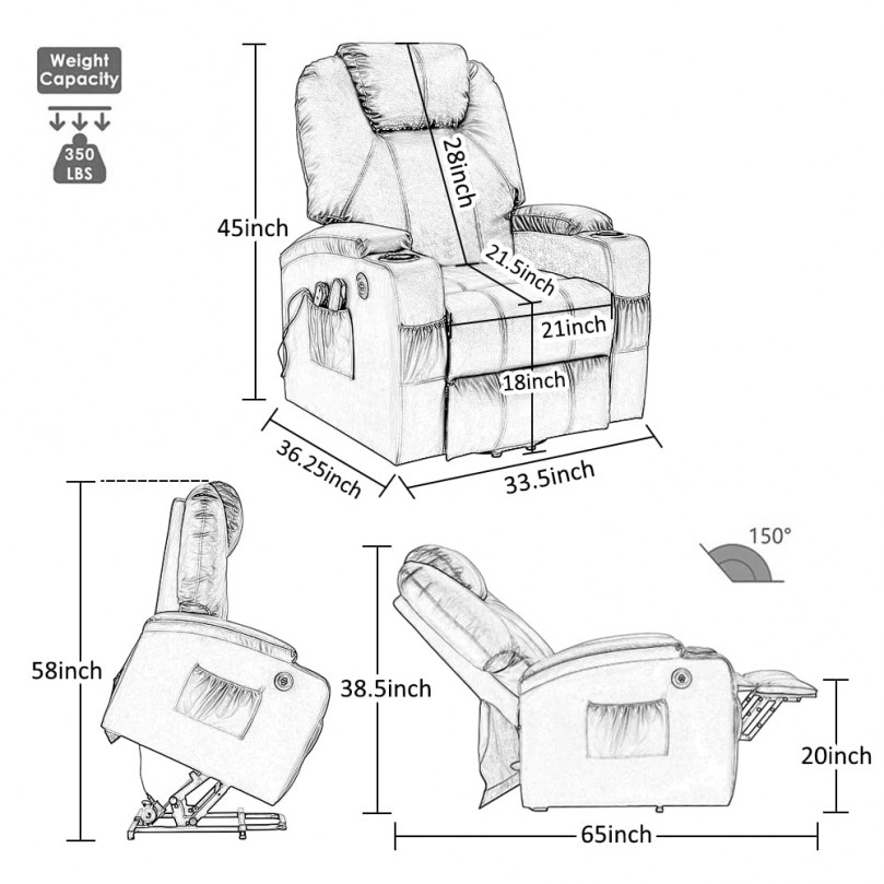 Electric Rise Recliner Lift Chairs For Elderly Sofa Bond Leather Recliner Armchairs Reclining Chairs For Living Room Lounge Massage Chair Heat Riser Cinema Recliner Electric Rise Recliner Lift Chairs For Elderly Sofa Bond Leather Recliner Armchairs Reclining Chairs For Living Room Lounge Massage Chair Heat Riser Cinema Recliner