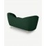 Panana 2 seater sofa, woven fabric in forest green JSJ Panana 2 seater sofa, woven fabric in forest green JSJ