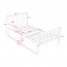 Granite Single Solid Wood Bed Frame - Custom Alt by Opencart SEO Pack PRO