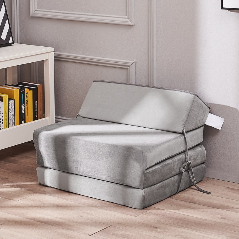 Monque Folding Single Futon Bed Monque Folding Single Futon Bed - Custom Alt by Opencart SEO Pack PRO