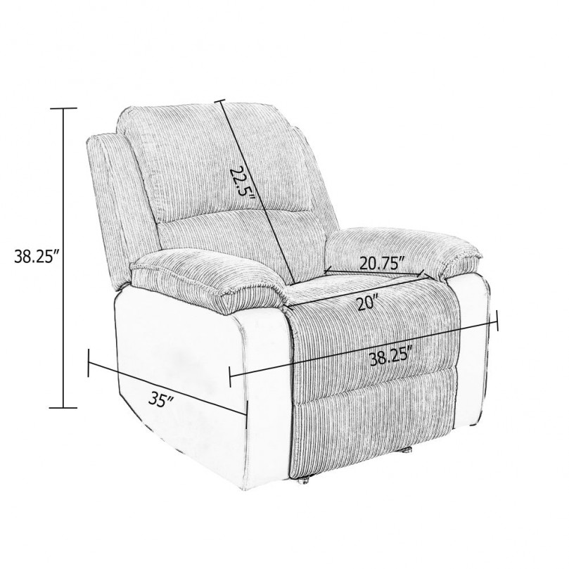 Modern Recliner Sofa Chair - Custom Alt by Opencart SEO Pack PRO