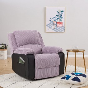 Fabric Recliner Sofa Chair