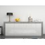 Modern Sideboard High Gloss Fronts Storage Cupboard Cabinet Unit with 2 Doors 2 Drawers Flap Large Chest of Drawers Living Room White Modern Sideboard High Gloss Fronts Storage Cupboard Cabinet Unit with 2 Doors 2 Drawers Flap Large Chest of Drawers Living Room White