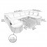 6 Seater Rattan Furniture Set Wicker Weave Sectional Corner Sofa Lounge Set with Coffee Table Stool Garden Conservatory Outdoor Patio Poolside 6 Seater Rattan Furniture Set Wicker Weave Sectional Corner Sofa Lounge Set with Coffee Table Stool Garden Conservatory Outdoor Patio Poolside