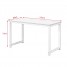 Computer Desk Home Office Table Furniture Study Workstation 120x60x71cm