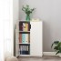 Wooden Office Filing Cabinet with 2 Adjustable Shelves Wooden Office Filing Cabinet with 2 Adjustable Shelves