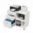 Wood 3 Drawer Mobile Lateral Filing Cabinet - Custom Alt by Opencart SEO Pack PRO