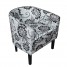 Scoopy Fabric Tub Chair