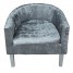 Scoopy Velvet Tub Chair Scoopy Velvet Tub Chair