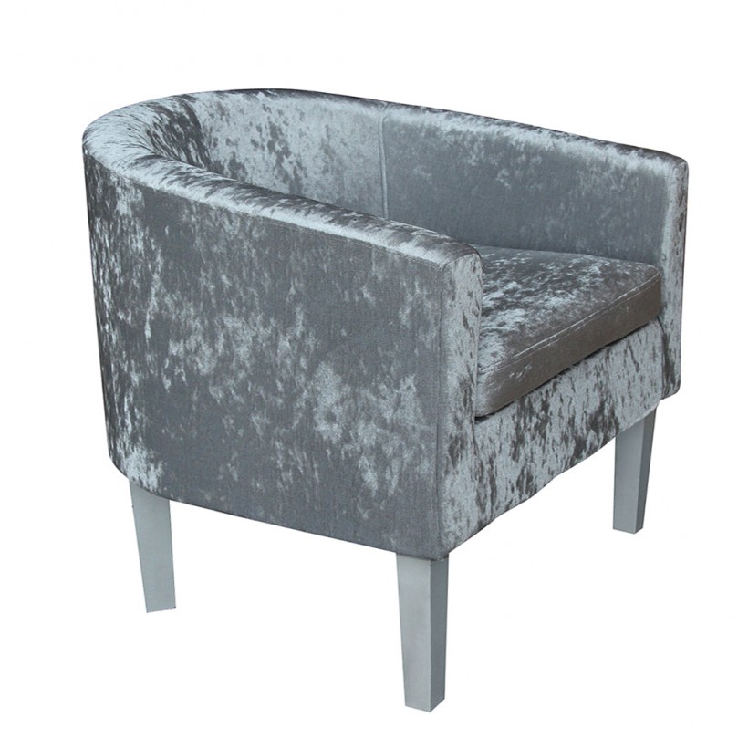 Scoopy Velvet Tub Chair Scoopy Velvet Tub Chair