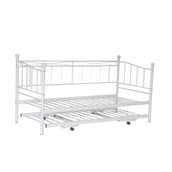 Duofeel 3ft Metal Daybed with Trundle