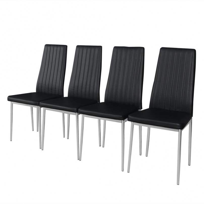 Era Leather Dining Chairs Set of 4 - Custom Alt by Opencart SEO Pack PRO