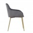 Organa Root Velvet Dining Chairs with Gold Legs, Set of 2 - Custom Alt by Opencart SEO Pack PRO
