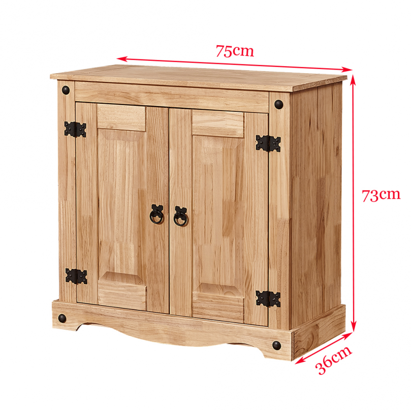 Light Oak Sideboard 2 Door Solid Wood Cabinet Light Oak Sideboard 2 Door Solid Wood Cabinet